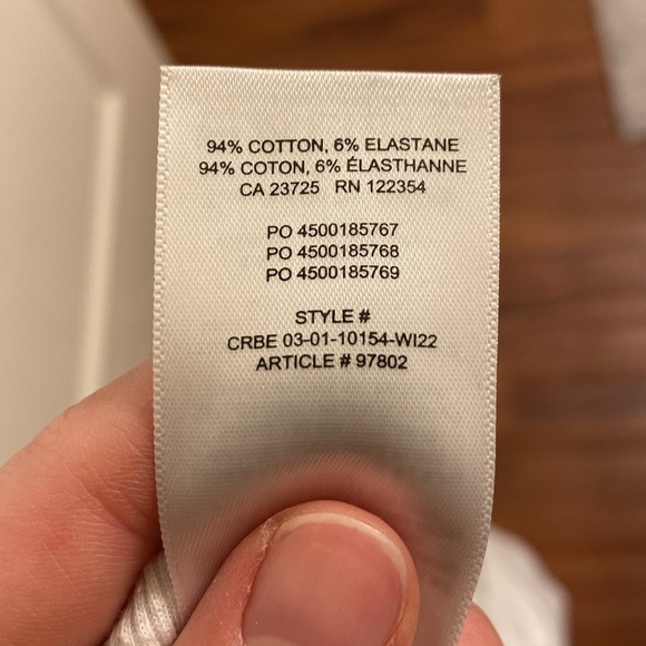 Aritzia Ribbed Long Sleeve - Picture 4 of 4